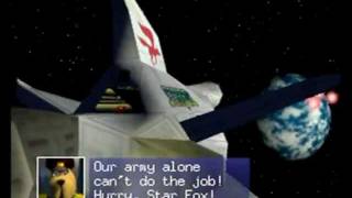 Star Fox 64 Nintendo 64 Playthrough  Part 1 [upl. by Bev]