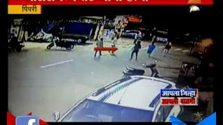 Pimpri  Murder Captured In CCTV [upl. by Bennie]