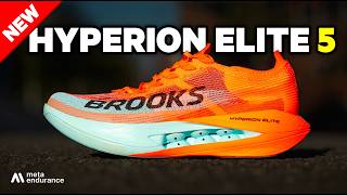 BROOKS HYPERION ELITE 5 PREVIEW  THE RUNNING EVENT 2025 [upl. by Eceela]