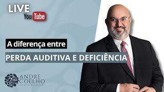 DIFERENÇA DE PERDA AUDITIVA E DEFICIÊNCIA AUDITIVA [upl. by Nylavad]