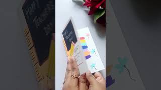 Easy diy teachers day card😱 viral shorts ytshorts diy trending [upl. by Kristine784]