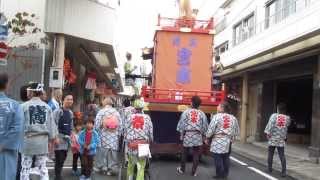 2013114 富士宮市浅間大社秋祭り 湧玉「宮本」の山車行列 [upl. by Edda]