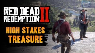 Red Dead Redemption 2  High Stakes Treasure Location [upl. by Nattirb454]