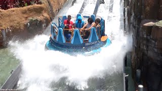 Infinity Falls 4K OnRide SeaWorld Orlando [upl. by Sined]