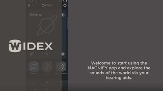 Pairing WIDEX MAGNIFY™ direct streaming hearing aids to an Android smartphone  WIDEX hearing aids [upl. by Notlrac]