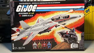 Mega GI Joe Skystriker VS Cobra HISS Building Set [upl. by Terrilyn]