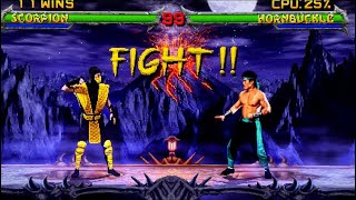 Mortal Kombat 2 REMIX THIS IS AWESOME Play through with Scorpion [upl. by Enyad]