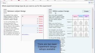 Experiment Design Setup  Progenesis QI [upl. by Yrram655]