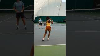 The secet to improve your twohanded backhand 💁‍♂️ tennis backhand tenniscoach [upl. by Kimble115]