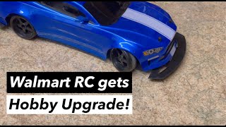 Jada Fast and Furious Drift Mustang from Walmart Upgraded ESC Servo and Receiver [upl. by Attem]