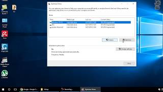 How to Run Disk Defragmenter in Windows 7810 [upl. by Finnie]