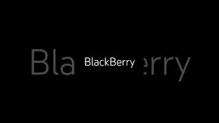 Blackberry ringtone [upl. by Nylinej]