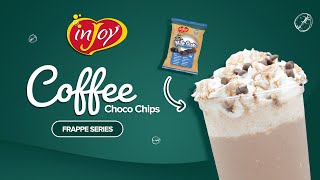 Frappe Recipe Tutorial How to make Coffee Choco Chips Frappe  inJoy Philippines Official [upl. by Ateloiv]