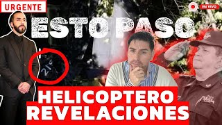 La verdad revelada Accidente del helicoptero en El Salvador [upl. by Lyons]