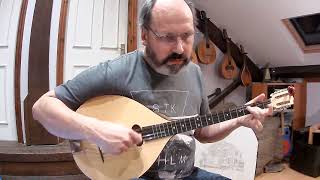 Nadiejda Stéphane Delicq French mazurka on bouzouki [upl. by Onabru]