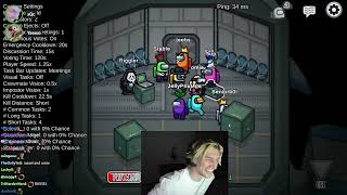 xQc Dies Laughing at StableRonaldo Saying quotRussel Are You A Brotherquot [upl. by Essile]