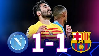 Napoli vs Barcelona 11 Champions League Round of 16 1st Leg  MATCH REVIEW [upl. by Meingoldas]