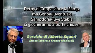 GENOA E SAMP A PORTE CHIUSE DOPO I DISORDINI IN CITTA [upl. by Noryk816]