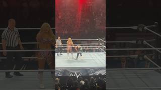 Tiffany Stratton loses it in the ring Tiffany Stratton VS Bayley wwe wwesmackdown wweraw ￼ [upl. by Imoyn]