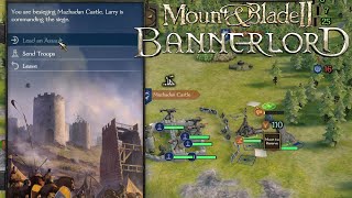 Sieging A Castle with Bandits  Bannerlord Freelancer Bandit Lets Play Part 15 [upl. by Kubiak]