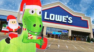 CHRISTMAS 2023 INFLATABLES AT LOWES [upl. by Moise]