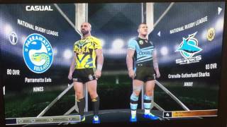 RLL4 parramatta eels jersey look at [upl. by Annahoj410]