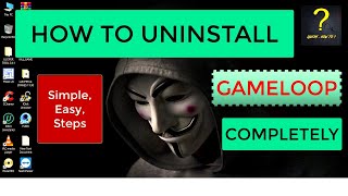 how to Uninstall Gameloop 71 Completely from PC  Uninstall Gameloop in Windows 11  Full Guide [upl. by Riobard]