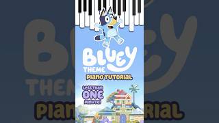 Learn the Bluey Theme in UNDER 1 Minute [upl. by Nelie]