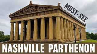 Nashville Parthenon  A FullScale Replica of the original Parthenon in Athens Greece [upl. by Darnell]