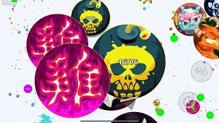 THE BEST DESTROYING TEAMS AGARIO MOBILE [upl. by Klement]