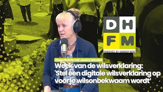 Stel een digitale wilsverklaring op  Haags Bakkie met Jessica Mendels  Den Haag FM [upl. by Eizzik]