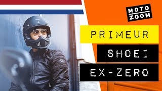 Nieuwe Shoei ExZero retro motorhelm  EXCLUSIEVE PRIMEUR [upl. by Stanleigh]