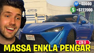 GTA ONLINE PS5  TJÄNAR SÅ MYCKET PENGAR MED VÅR ÖVERDRIVET SNABBA HSWBIL I FREEMODE [upl. by Inesita]