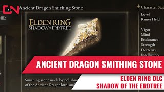 Elden Ring Ancient Dragon Smithing Stone Shadow of the Erdtree Location 1 [upl. by Edee729]