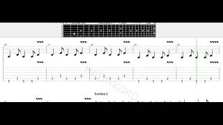 ACAB  Skinhead Selamanya Guitar Tab Tutorial [upl. by Ehctav218]