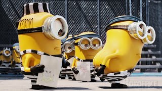 Minions in galera  Cattivissimo me 3  Clip in Italiano [upl. by Geier263]