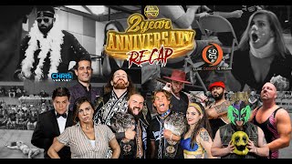 3LW 2 year anniversary RECAP Three Legacies Wrestling [upl. by Eirovi]