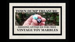 Digging Antiques For FREE  Marbles  Dolls  Toys  Bottle Digging Adventure  Ohio Valley [upl. by Aneehsat]