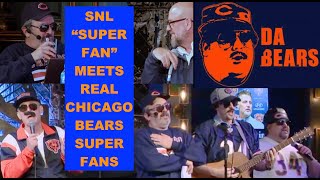 Da Bears SNL Super Fan Rips Chiefs Meets Real Chicago Super Fans [upl. by Ramsdell667]