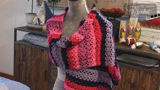 Easy Crochet Shells Wrap [upl. by Riehl]