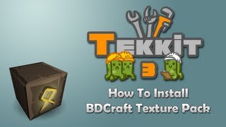 How to Install BDCraft HD Texture Pack for Minecraft Tutorial [upl. by Ciardap]