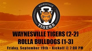 Waynesville vs Rolla Varsity Football [upl. by Frame]