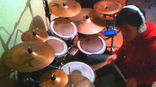 La carencia  Drum cover [upl. by Aihsemaj]