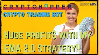 Cryptohopper Crypto Bot See My EMA 20 Config For a Profitable Trading Bots [upl. by Currier]