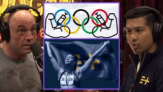 Enhanced Games The Olympics on Steroids  Joe Rogan amp Aron DSouza [upl. by Odidnac]