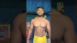 Gonesh pujor saj puja bangali dhuti viralshort fitness [upl. by Nevsa431]