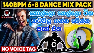 140BPM 68 Dance Remix Pack  DJ MIHIYA  2024 New Dj Remix Songs  Party Mix Dj Song Pack Sinhala [upl. by Suzette868]