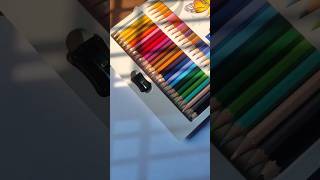 WHICH COLO IS BEST  PENCIL WATER COLOR for coloring 🖌 painting viral [upl. by Portie]