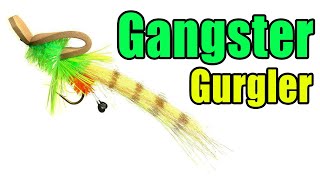 Gangster Gurgler  Great Topwater Popper For Florida Snook amp Baby Tarpon [upl. by Zertnom]