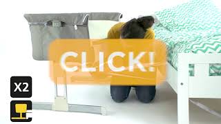 Safety 1st Calidoo cosleeper bed instruction video [upl. by Pasco]